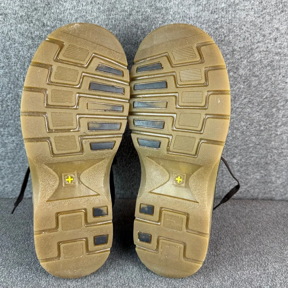 Dr. Martens Mens 12 Brown Leather‎ Oxford Shoes Lace Up Low Top Casual